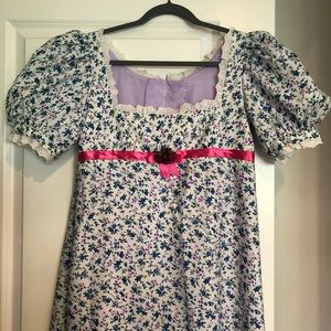 Dress - Bridgerton Regency Era Jane Austen style. Handmade by a woman in the UK.